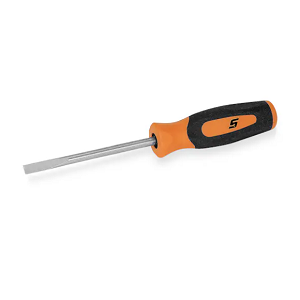 SNAP-ON NO.SHD306O Screwdriver Flat Tip Mini Tip Instinct Handle Orange .018x1/8 tip 5 3/4