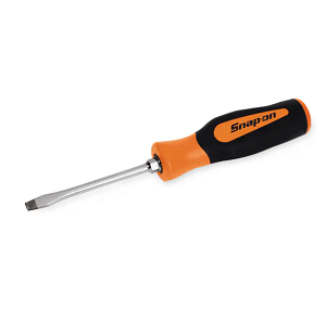 SNAP-ON NO.SGD6BO Screwdriver Flat Instinct Soft Handle Orange .050