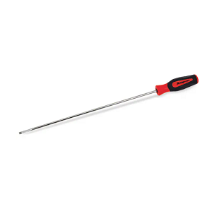 SNAP-ON NO.SGD4160BR Screwdriver Flat Tip Cabinet Instinct Soft Grip Red .032 tip 20 27/32 long