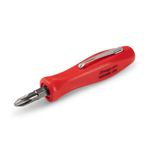 SNAP-ON NO.SDDDM1AR Screwdriver Pocket with Reversible Bit Red