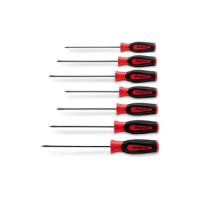 SNAP-ON NO.SGDTRXL70BR Set Screwdriver Torx Tamper Proof Long Instinct Handle 7 pcs.