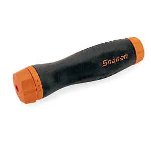 SNAP-ON NO.SGDMRC4AO Screwdriver Handle Ratcheting Soft Grip Standard Orange