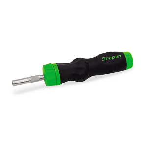 SNAP-ON NO.SGDMRCE44G Screwdriver Ratcheting 5 Position Handle Green