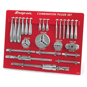 SNAP-ON NO.CG2510BSHY Set Puller Interchangeable Heavy Duty Manual/Hydraulic (with tool board)