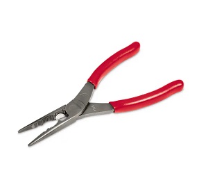 SNAP-ON NO.196ANCF Talon Grip Long Nose Pliers with Cutter and Fastener Turning Jaw