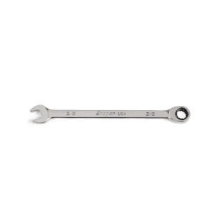 SNAP-ON NO.OXR14 (OEXR14) Wrench Combination Flank Drive Ratcheting Box/Open End Standard 7/16&quot; 12pt.