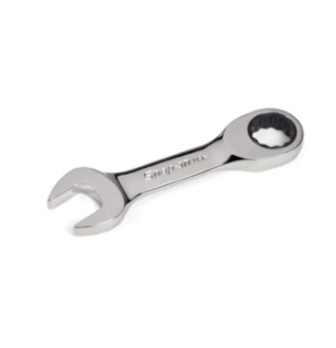 SNAP-ON NO.OXKR12 (OXIR12) Wrench Combination Flank Drive Ratcheting Box/Open End Short 3/8&quot; 12pt.