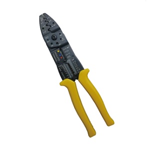 คีมตัด-ปอก-ย้ำ อเนกประสงค์ OPT No.KH-703 Climping tool pliers 6 IN 1 TOOLS , 240mm.