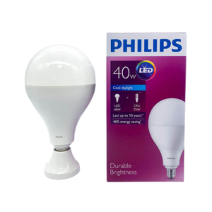 หลอดแอลอีดี PHILIPS LED Bulb 40w ขั้ว E27 6500K Daylight Durable Brightness