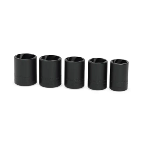 SNAP-ON NO.305TTWYA Set Socket Impact Twist Shallow (5pcs.) (3/4&quot; to 1&quot;)