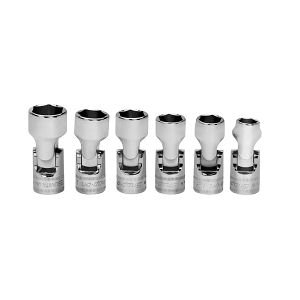 SNAP-ON NO.206FSUMA Set Socket Metric Universal Shallow 6P (6pcs.) (10 to 17mm)s