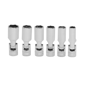 SNAP-ON NO.206SFSUM Set Socket Metric Universal Deep 6P (6pcs.) (10 to 17mm)