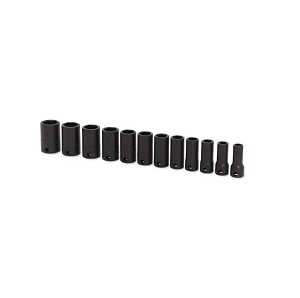 SNAP-ON NO.212IMFMSYA Set Socket Metric Impact Semi Deep 6P (12 pcs.) (8 to 19mm.)