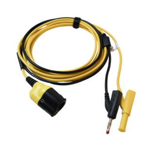 PICOSCOPE No.TA407 Yellow Premium Test Lead: PicoBNC+ to 4 mm, 3 meter