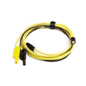 PICOSCOPE No.TA202 Yellow Premium Test Lead: BNC to 4 mm, 5 meter