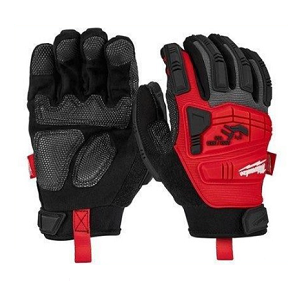 ถุงมือ MILWAUKEE No.48-22-8752 Impact Demolition Gloves Size L ( ANSI/ISEA 138 Impact Rated Level 2 )