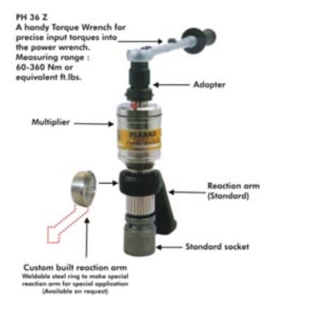 Reaction Arm for PLARAD XVR 70