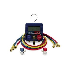 BLUE-POINT No.ACTR5150A Set Manifold Gauge Digital (R134a)