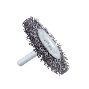 BLUE-POINT No.AC212 Wire Brush Cup Flared 1 1/2&quot; Brush Diameter 1/4&quot; Shank/Arbor (012 wire)