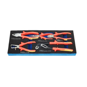 BLUE-POINT No.BPS24A VDE Pliers Set (6&quot;,7&quot;,10&quot;