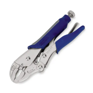 BLUE-POINT NO.BSGLP7 Pliers Locking Soft Grip Curved Jaw 7&quot;