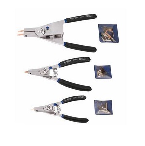 BLUE-POINT NO.PRH503 Set Pliers Retaining Ring Convertible 3pcs.