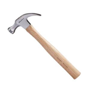 BLUE-POINT No.BLPCCH13 Curve Claw Hammer, 13oz, Face 27mm. 318mm. (Hickory Handle)