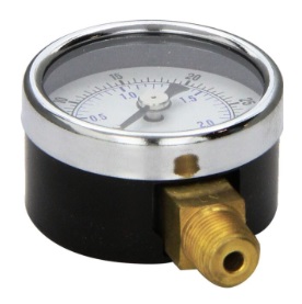 BLUE-POINT NO.GA355 Pressure Gauge 0-30 PSI