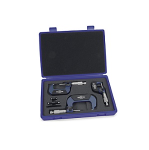 BLUE-POINT NO.MIC103B (MIC103A) Set Micrometer Digital SAE (3pcs.) (1 2 and 3)