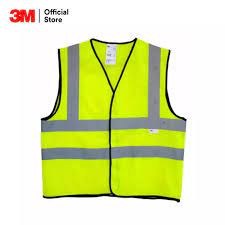 เสื้อกั๊กสะท้อนแสง 3M NO.2925-M Safety Vest (Lime Yellow) Size M , 156-204 cm. (wait 118-123 cm.)