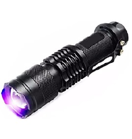 BLUE-POINT NO.ECFUVDUAL Flashlight UV / White Light Dual Head