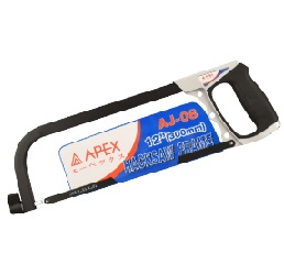 โครงเลื่อยตัดเหล็ก สีน้ำเงิน-ดำ APEX NO.AJ-08 Hacksaw Frame , 12&quot;