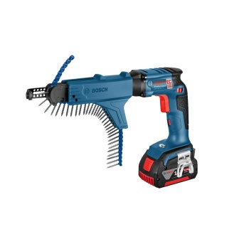 ชุดสว่านไขควงไร้สายพร้อมแมกาซีน BOSCH NO.GSR 18V-EC TE (06019C8006) MA55 06019C8006 Cordless Drywall Screwdriver with Magasine