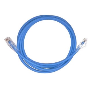 สายแลนสำเร็จรูป LINK NO.US-5101-1 LAN CAT 6 UTP Patch Cord :Blue , 1 m.