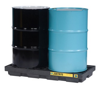 ฐานรองถังสารเคมี JUSTRITE NO.19JRE28655 (28655) Spill Pallet for 2 drum