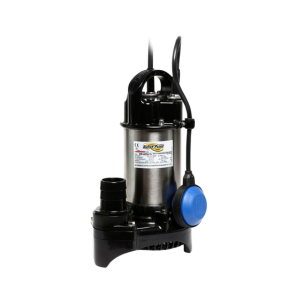 ปั๊มแช่  (แบบมีลูกลอย) MITSUBISHI NO.SSP-405SA Stainless Steel Submersible pump, 2&quot; 400W 240 L/min. Head 12 mt.