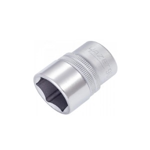 HAZET NO.900-26 1/2”Dr. Socket with knurling, 6P Size 26 (L44mm,D35.1mm)