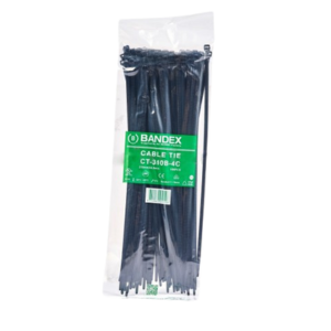 เคเบิ้ลไทร์สีดำ BANDEX NO.CT-450-8B Cable tie ,Black Size 17&quot; ( 450  mm.x 8.0 mm)