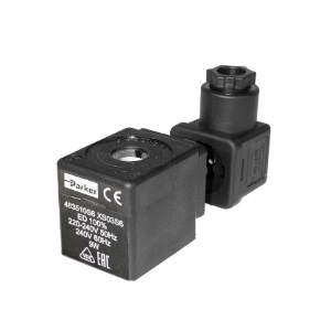 โซลินอย์วาล์วสำหรับน้ำ PARKER No.481865A2 DC Solenoid Coil D5H F ED 8W 24V