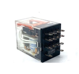 รีเลย์ OMRON No.MY4N-GS Power Relay , 220/240 VAC 3 A มีไฟโชว์