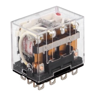 รีเลย์ OMRON No.LY4N Power Relay 4 PDT , 100/110 VAC 10 A