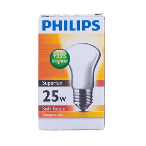 หลอดไฟ PHILIPS Superlux Soft Focus Compact size E27 , 25W