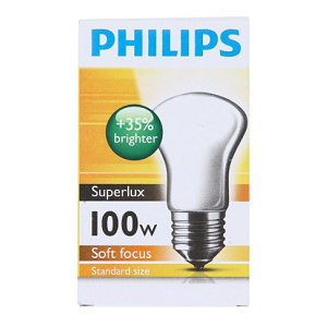 หลอดไฟ PHILIPS SUPERLUX NO.ASL , 100W/220V E27