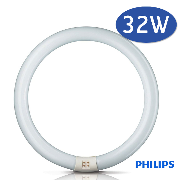 หลอดฟลูออเรสเซนต์กลม PHILIPS TLE 32W/865 Cool Daylight 6500