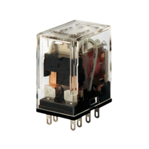 รีเลย์ OMRON NO.MY2N Non-Latching relay DPDT , 12 VDC 5 A มีไฟโชว์