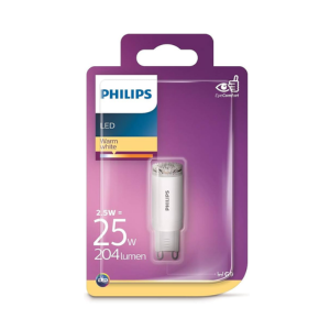 หลอดแอลอีดี PHILIPS LED G9 CAPSULE LIGHT BULB 25W WARM WHITE