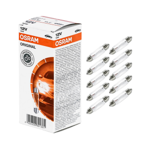 หลอดไฟ OSRAM NO.6411 SV8,5-8 ขนาด 12V 10W