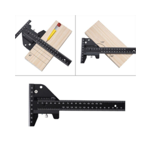 บรรทัดฉาก Multi function ruler for woodworking