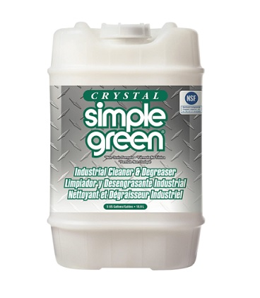 SIMPLE GREEN NO.19005 (00014) Crystal Concentrate Cleaner Pail size 5 gal.