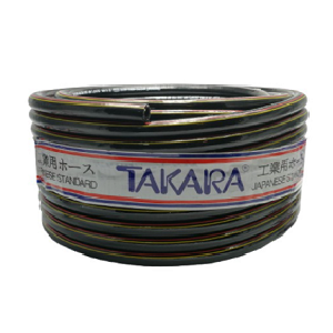 ชุดสายลม TAKARA PVC HydroAero ,3/8&quot; x 10 m. (พร้อมข้อต่อย้ำหัว-ท้าย)